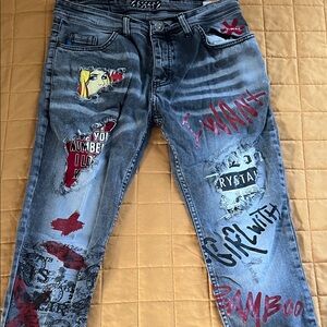 Xway Denim Banksy Jeans